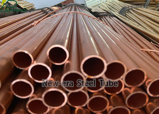 Tubulação de bronze pequena do permutador de calor C23000 ASTM B135